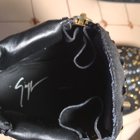 Giuseppe Zanotti Crystal Embellished Sneakers 37 - Picture 6 of 8